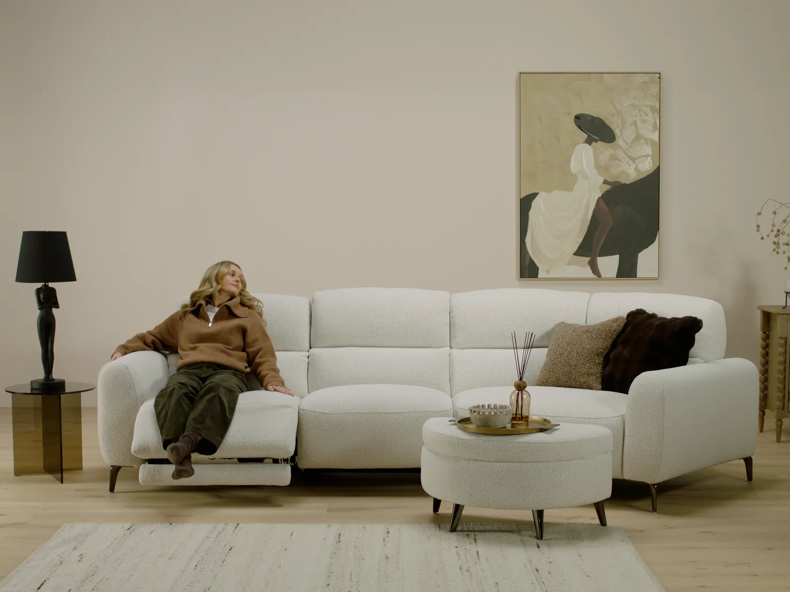 Curved Sofa